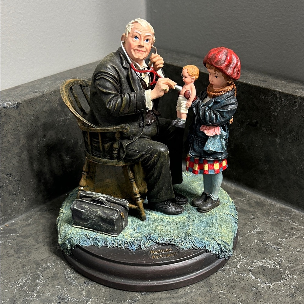 Norman Rockwell “The Doll Doctor” from the Saturday Evening Post Collection